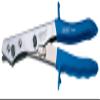 Draper 35748 Expert Hand Nibbler for Metal Sheet, Plastic,Blue,250 mm view 1