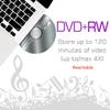 Maxell 634045 DVD-RW Rewritable, 4.7GB, Slim Jewel Case, 5 Pack view 3