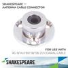 Shakespeare Chrome Plated Cable Outlet view 2