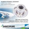 Shakespeare Chrome Plated Cable Outlet view 3