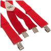 Custom Leathercraft110RED Heavy Duty Work Suspenders, Elastic Straps, One Size, Red view 3