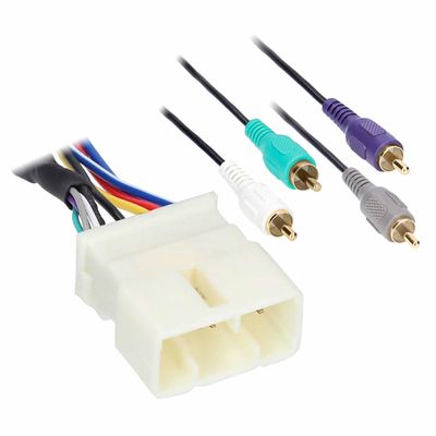 Metra Electronics 70-8112 Radio Wiring Harness for Toyota Amp Integration 15 Pin