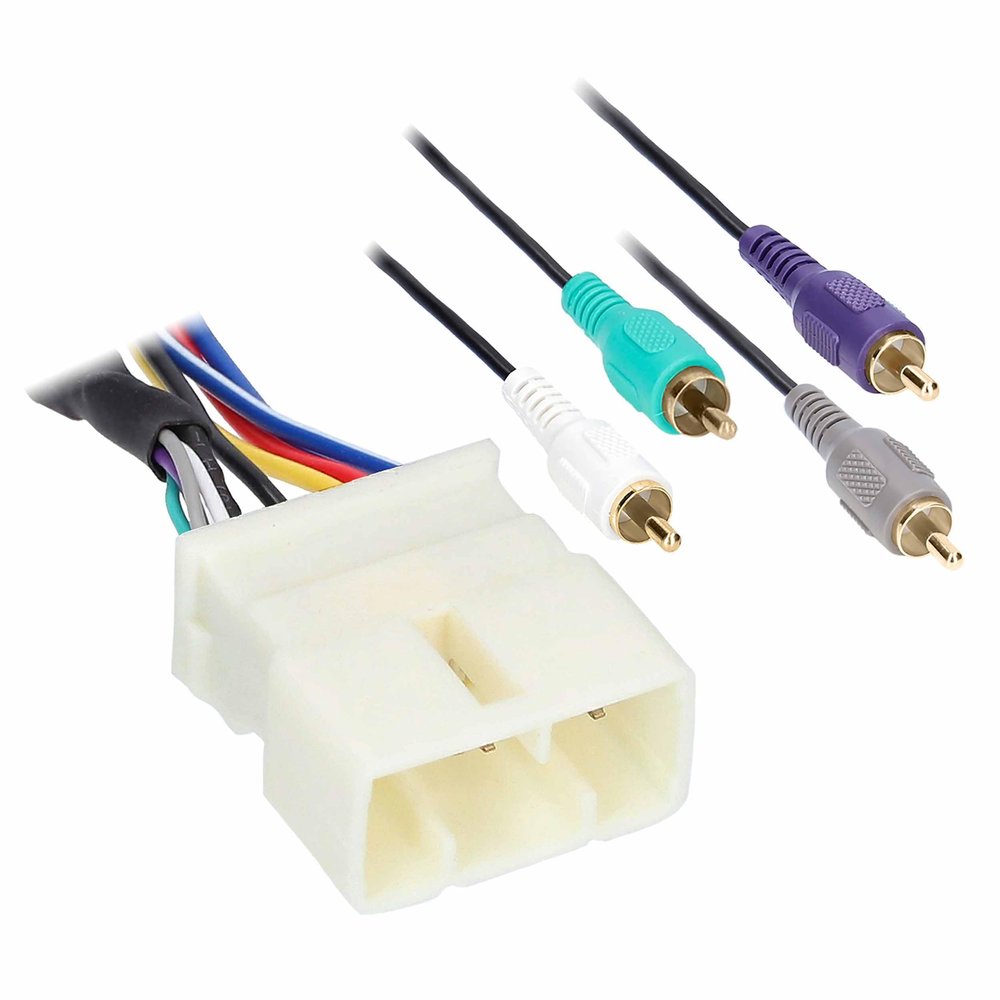 Metra Electronics 70-8112 Radio Wiring Harness for Toyota Amp Integration 15 Pin