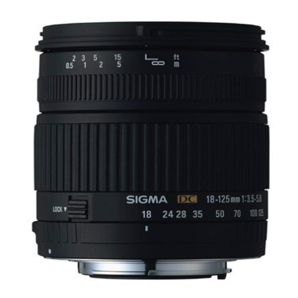 Sigma 18-125mm f/3.5-5.6 DC IF Aspherical Zoom Lens for Sigma Digital SLR Cameras