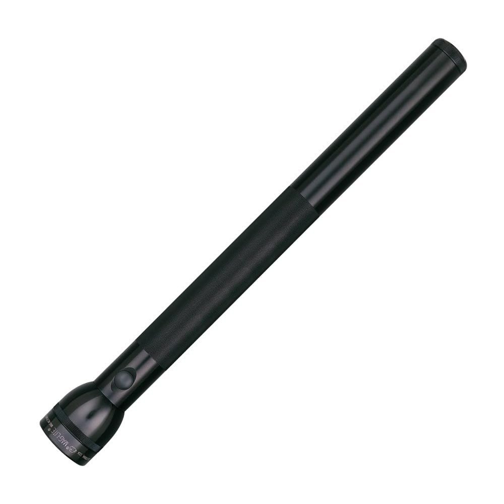 Maglite Heavy-Duty Incandescent 6-Cell D Flashlight in Display Box, Black