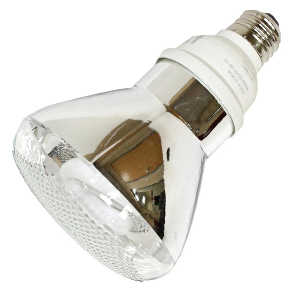 TCP 1P301635K - 16 Watt Outdoor Compact Fluorescent Flood Light Bulb, 3500K