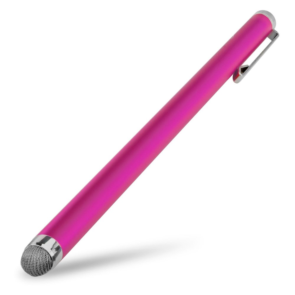 BoxWave Universal EverTouch Capacitive Stylus XL, Stylus Pen with Large Barrel - Rose Pink, Stylus Pen for Smartphones and Tablets