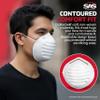 SAS Safety 2985 Non-toxic Dust Mask Box of 50 view 4