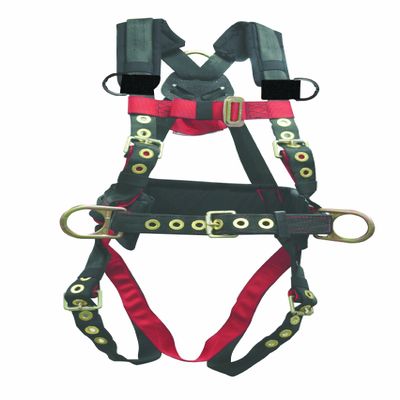 Elk River 65324 Premium Iron Eagle Polyester/Nylon 3 D-Ring Harness with Tongue Buckles, X-Large