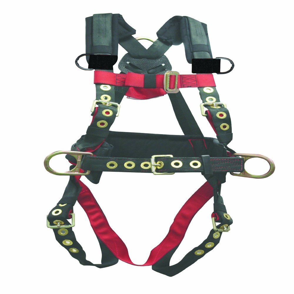 Elk River 65324 Premium Iron Eagle Polyester/Nylon 3 D-Ring Harness with Tongue Buckles, X-Large
