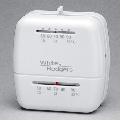 White Rodgers 1C20-102 Single Stage - Low Voltage Thermostat (24v Heat Only)