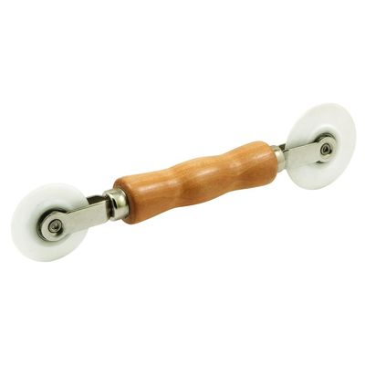 Prime-Line P 8058 2-1/2 In. x 2 In. Combo White Nylon Professional Rolling Tool (Single Pack)