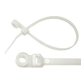 Pico 7086ET 7-1/2" 50 lbs #10 Mount Hole Nylon Tie Wrap 50 per Package