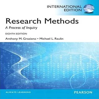 Instructor's Manual and Test Bank for "Research Methods: A Process of Inquiry" (Fourth Edition)