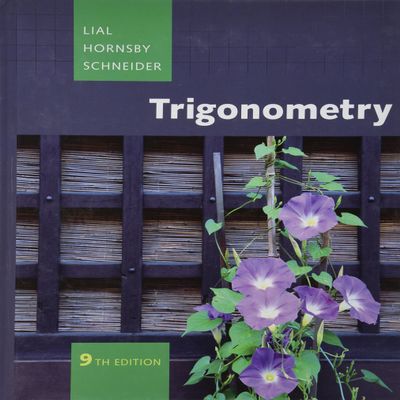 Trigonometry (9th Edition)