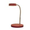 Desk Lamp LED Office Dorm Study School Bedside Bulb Lamps Home Work Modern Light (Red) view 1