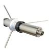 Tram 1481 200-Watt Dual-Band 3-Section Fiberglass Base Antenna with 50-Ohm UHF SO-239 Connector, 17-Ft. Tall (White) view 3
