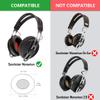 Geekria Replacement Ear Pads for Sennheiser Momentum Over-Ear Headphones Ear Cushions, Repair Parts (Black) view 3
