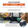 Ergodyne ProFlex 1100SF Back Support Brace, 8" Spandex Belt, Patented Stays Provide Added Support, Small view 3
