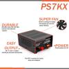 Pyramid Universal Compact Bench Power Supply - 5 Amp Linear Regulated Home Lab Benchtop AC-to-DC 12V Converter w/ 13.8 Volt DC 115V AC 70 Watt Power Input, Screw Type Terminals, Cooling Fan - PS7KX view 3