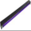 American DJ 48" Black light tube and fixture view 1