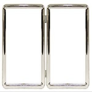 Our fine silver duo with rounded corners by Dennis Daniels - 5x7