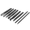 uxcell Plastic Anti Static Tweezer ESD Safe Repair Tool 8 Pcs Black view 1
