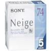 Sony Neige Series Minidisk 74 Min 5 Pack Recordable MD view 1