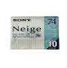 Sony Neige Series MiniDisk 74 Min 10 Pack Recordable MD view 1