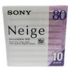 Sony Neige 80 Minute Blank minidisc 10 disc Pack view 1