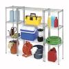 Whitmor Wire Shelving Unit, Metal Storage Shelves, Durable Heavy Duty Shelf, Easy Assembly for Pantry, Kitchen, Garage, Plant, 14" x 30" x 15" view 4