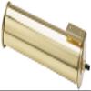 House of Troy AC7-61 Advent Cabinet Light Fixture, Polished Brass, 7" view 1