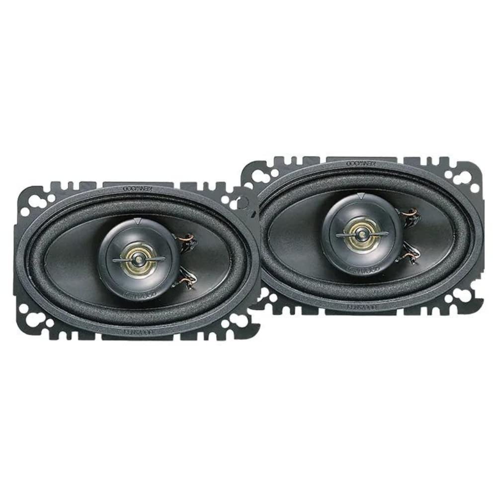 KENWOOD - KFC-4675 - 60W, 4"x6" 2-way Flush Mount Speaker