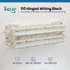 ICC 110 Wiring Block, 100-Pair IDC Cross Connect, Hinged view 2