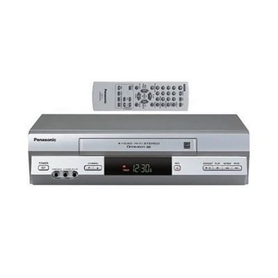 Panasonic PV-V4525S 4-Head VCR, Silver