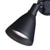 Progress Lighting 2-Light Swivel Flood Light, Black view 4