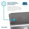 Elkay Lustertone Classic LR33214 Equal Double Bowl Drop-In Stainless Steel Sink view 4