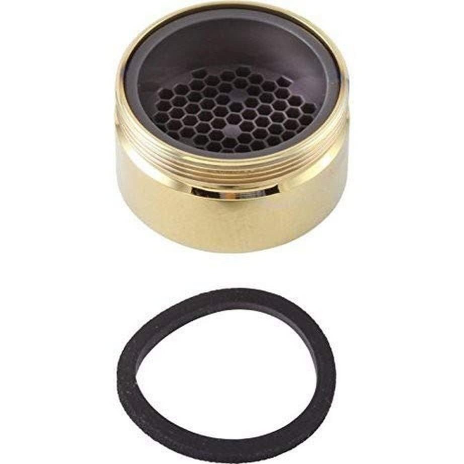 Delta Faucet RP18357PB Aerator for Stream Straightener, Polished Brass