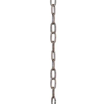Progress Lighting Accessory Chain - 10' of 9 Gauge Chain, Indoor & Outdoor, P8757-77, Forged Bronze