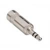 Rean NYS231L 3.5mm Stereo Plug Nickel 0.25" Cable Entry view 1