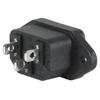 Parts Express IEC Power Jack Chassis Mount view 2