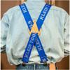 Klein Tools 60210B Nylon-Web Suspenders with Adjustable Back view 2