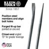 Klein Tools 3246 Round 7/8-Inch x 36-Inch Connecting Bar, Made in USA, Sleever Bar for Aligning, Prying and Chiseling view 2