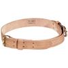 Klein Tools 5420S Tool Belt, Heavy-Duty Rugged Leather Ironworker Belt, Small view 1