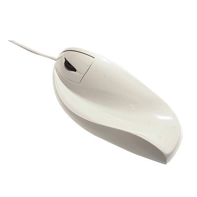 ACP Ergonomic Quill Mouse Pc and Mac Left Hand White (0270-0030)