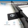 ICC Cable Runway Wall Bracket  2-Pack | Steel, Black Powder Coat, Flush Wall Mount view 2