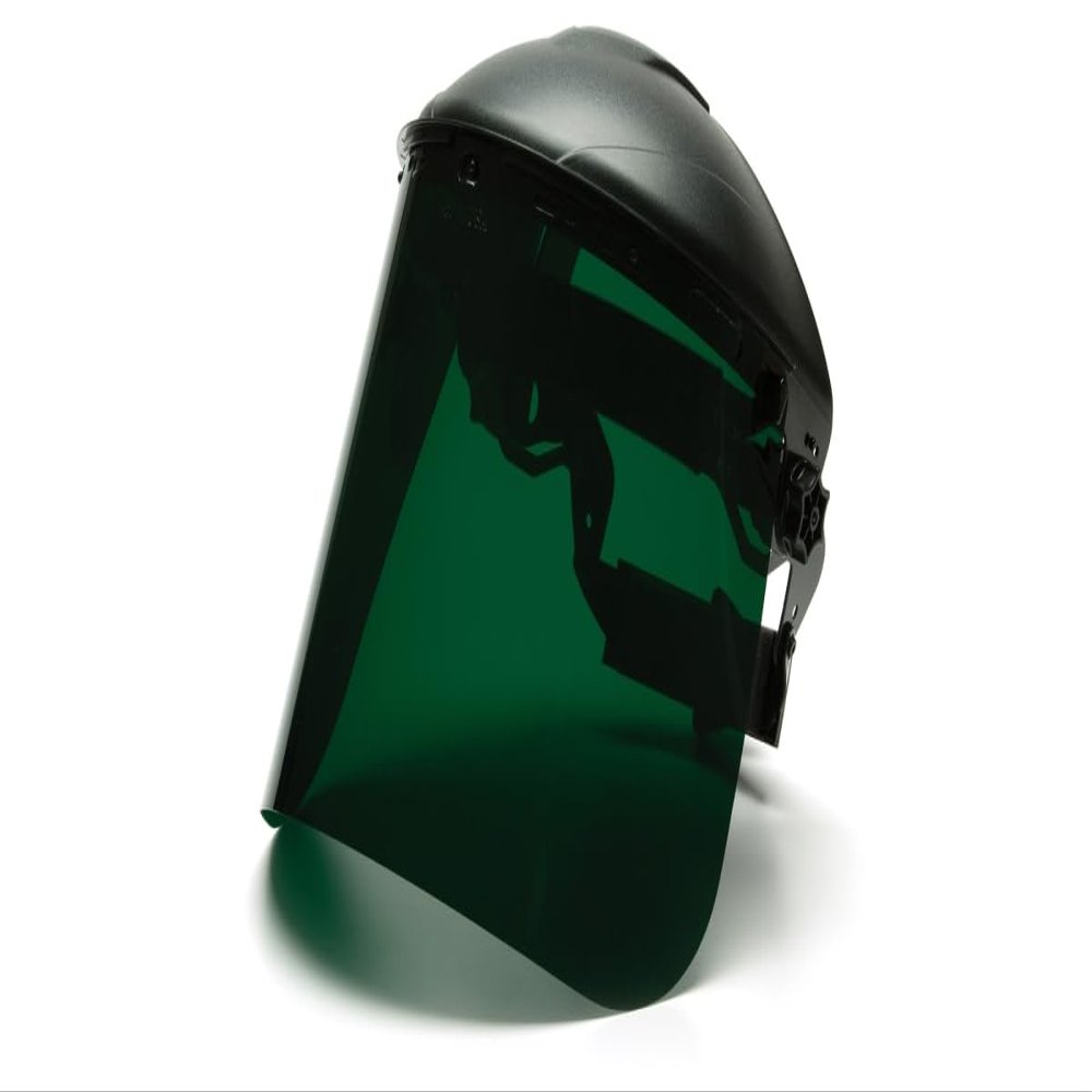 Pyramex Safety Full Face Shield Eye and Head Protection (Headgear NOT Included), Clear Polycarbonate, ANSI Z87+