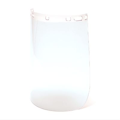 Pyramex Safety Full Face Shield Eye and Head Protection (Headgear NOT Included), Clear Polyethylene, ANSI Z87