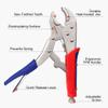 WORKPRO 3-Piece Locking Pliers Set, Heavy-Duty Cr-V Steel view 2