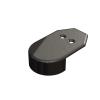 1-9/16 RUB RAIL END CAP, Black Nylon view 1